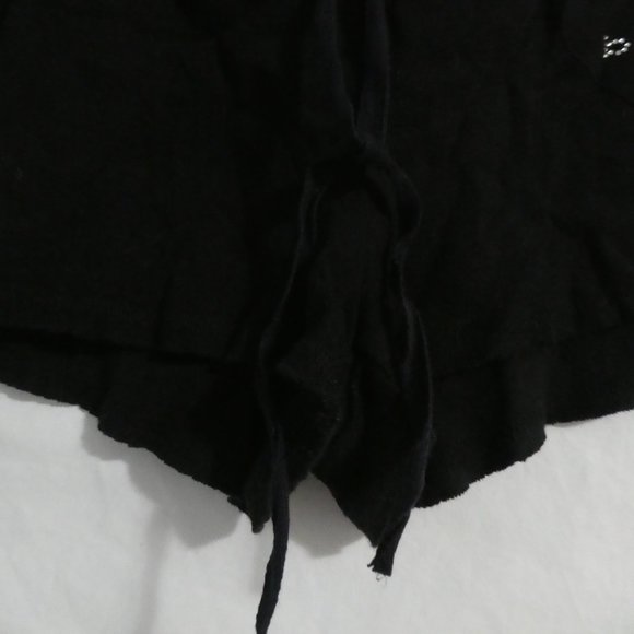BEBE | small | Made In the USA | Black Sweat Shorts | NWOT - Picture 4 of 9